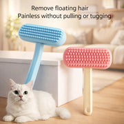 Soft-Bristle Cat Grooming Brush — 1 Piece