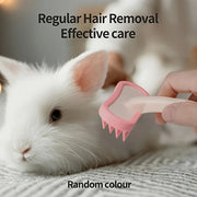 Soft-Bristle Cat Grooming Brush — 1 Piece