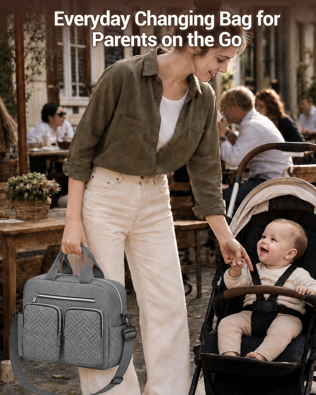 Insulated Baby Diaper Backpack