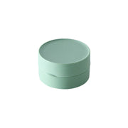 Polypropylene Travel Soap Case with Lid — Round or Oval