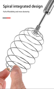 Stainless Steel Spring Coil Hand Whisk