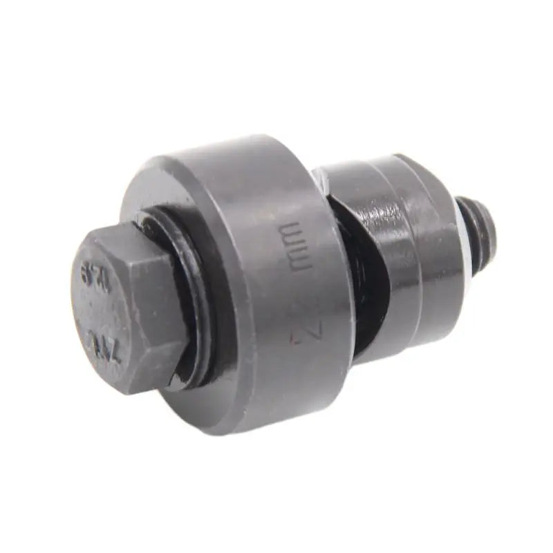 Hole Punch Knockout Die and Punch Set Hole-Cutting Hole Free of Burrs Homebrew Kettle/Keg Tool Works for Stainless Alu Plastic
