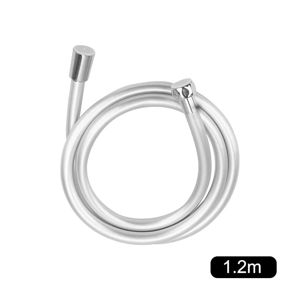 1.2/1.5/2m Flexible  High Pressure GI/2 Universal Interface Bathroom Accessories PVC Handheld Shower Hose