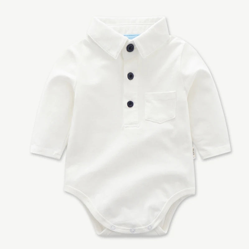 3-Piece Cotton Baby Romper Set