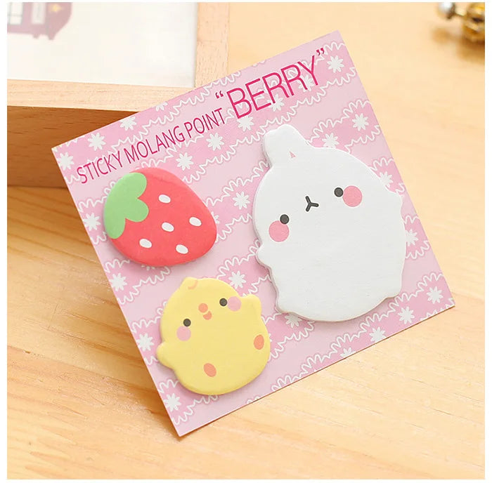 Chubby Rabbit Sticky Note Set
