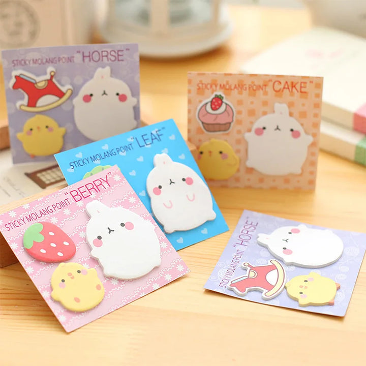 Chubby Rabbit Sticky Note Set