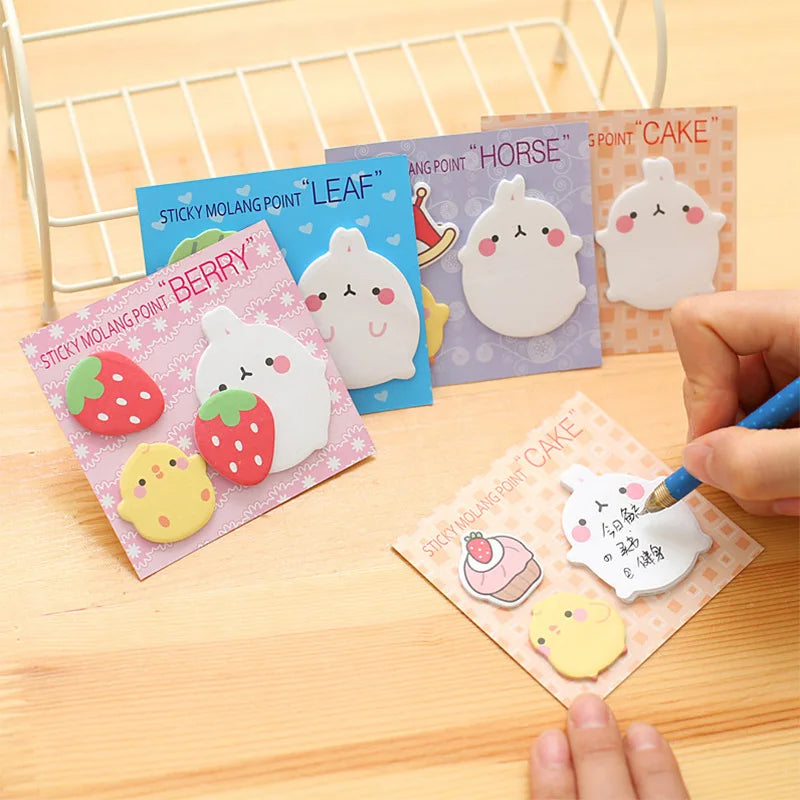 Chubby Rabbit Sticky Note Set