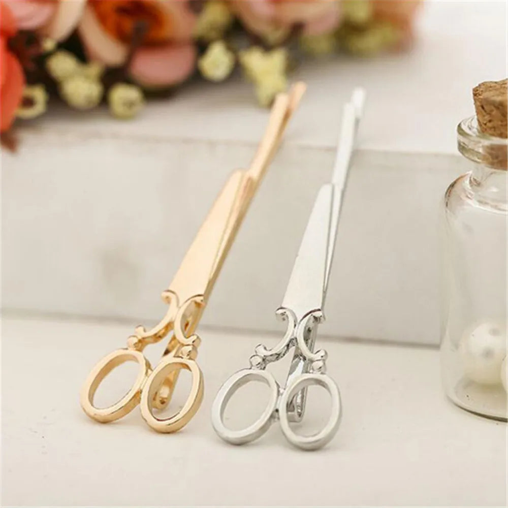 Scissors-Shape Hair Clip Barrette