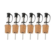 6-Piece Stainless Steel Bottle Pourer Set