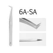 GLAMLASH ESD ST SA Series Anti-static Eyelash Extension Tweezer Curved Lash Tweezer Straight Tip Tweezer Makeup Tool