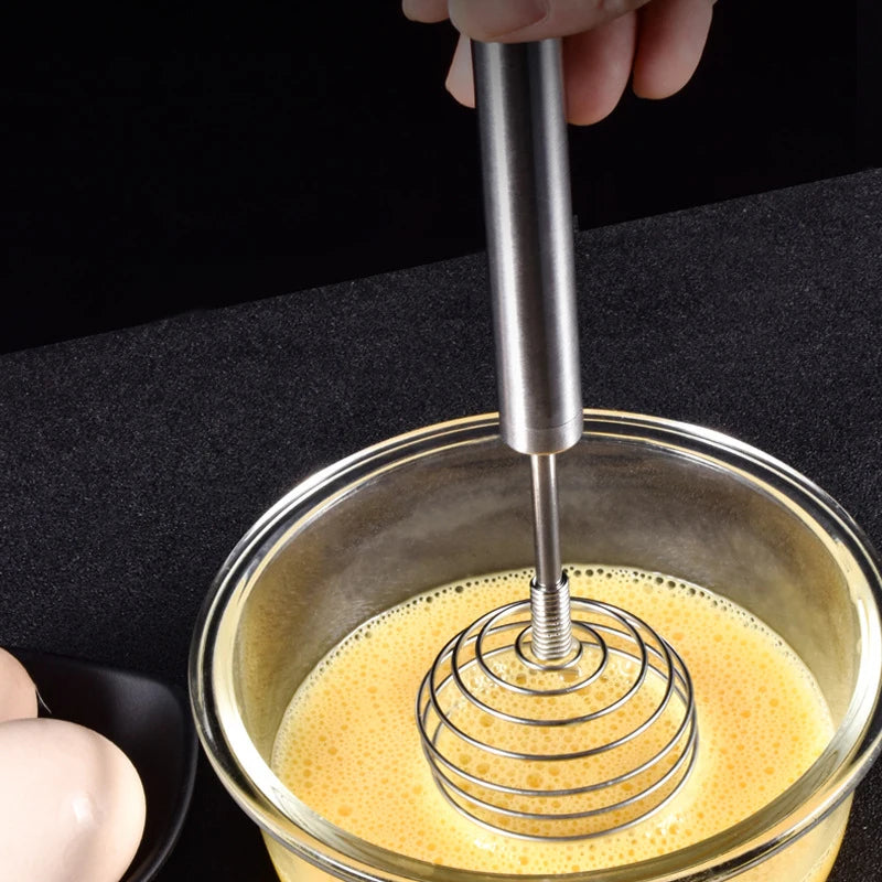 Stainless Steel Spring Coil Hand Whisk