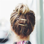Scissors-Shape Hair Clip Barrette