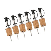 6-Piece Stainless Steel Bottle Pourer Set