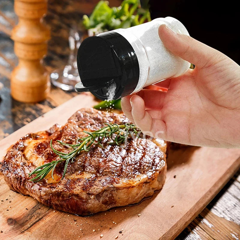 5/10/15/20PC Salt and Pepper Shakers Spice Jars Spice Container Plastic Does Not Contain BPA Canister Set Kitchen Sugar Bowl