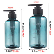Refillable Pump Bottle, 300ml or 500ml