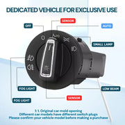 Auto Headlight Lamp Control Switch Light Sensor Fit for Volkswagen Golf MK4 for Passat B5 Polo Bora Sharan Alhambra 1C0941531