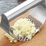 Stainless Steel Garlic Rocker Press