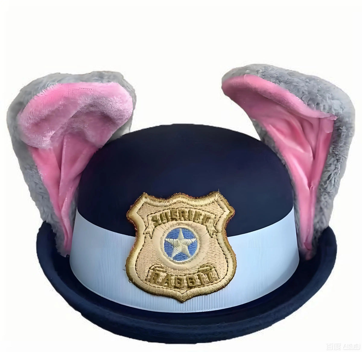 Kids Bunny Costume Accessories Set Bunny Ears Headband Police Badge Tie For Children Halloween Cosplay Carnival Party Dress Up