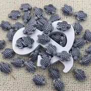 Ceramic Sea Turtle Beads, 10-Piece Set