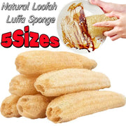 Natural Loofah Luffa Sponge Biodegradable Strong Cleaning Sponge Long Non-stick Dishwashing Artifact Pot Brush Dish Towels
