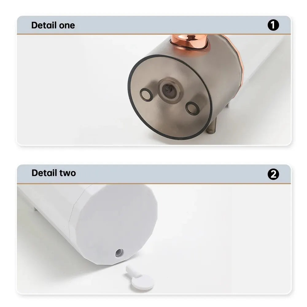 No-Drill Wall-Mount Soap Dispenser