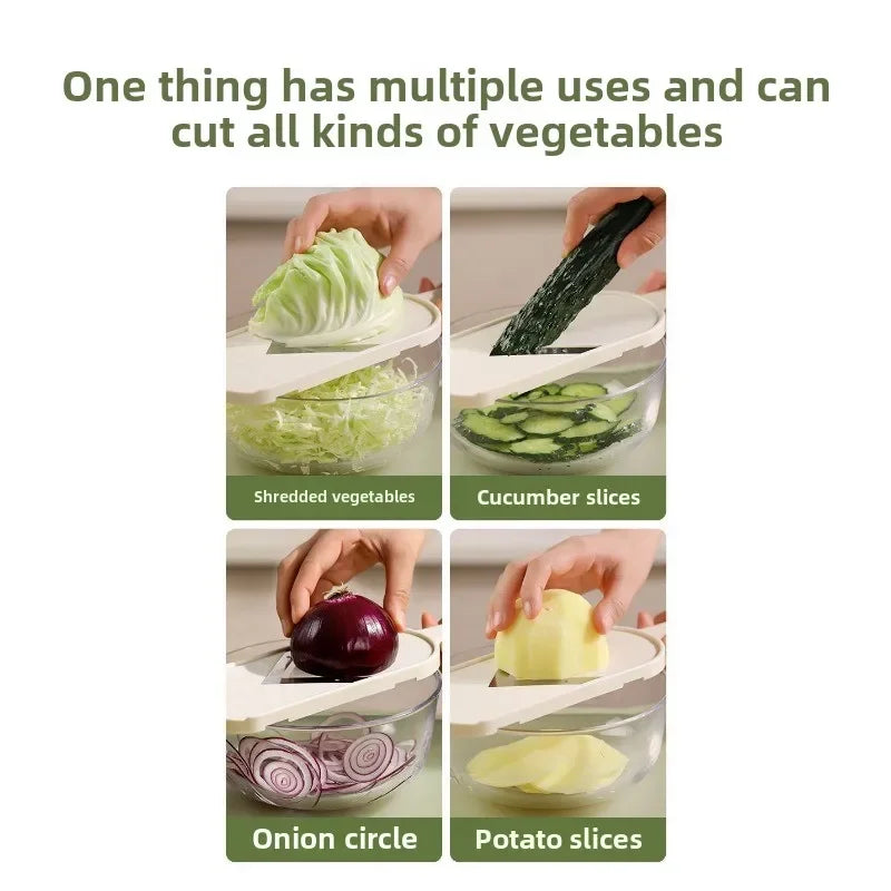 Stainless Steel Vegetable Slicer and Grater