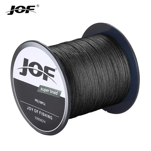 JOF PE Braided X4 Fishing Line, Abrasion Resist Durable Thin Fishing Line For Outdoor Fishing Accessories 300M 500M 1000M
