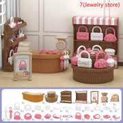 1:12 Dollhouse Miniture Furniture Dolls Household Items Girl DIY Role Play Toy Decoration Accessories[S15][S15]