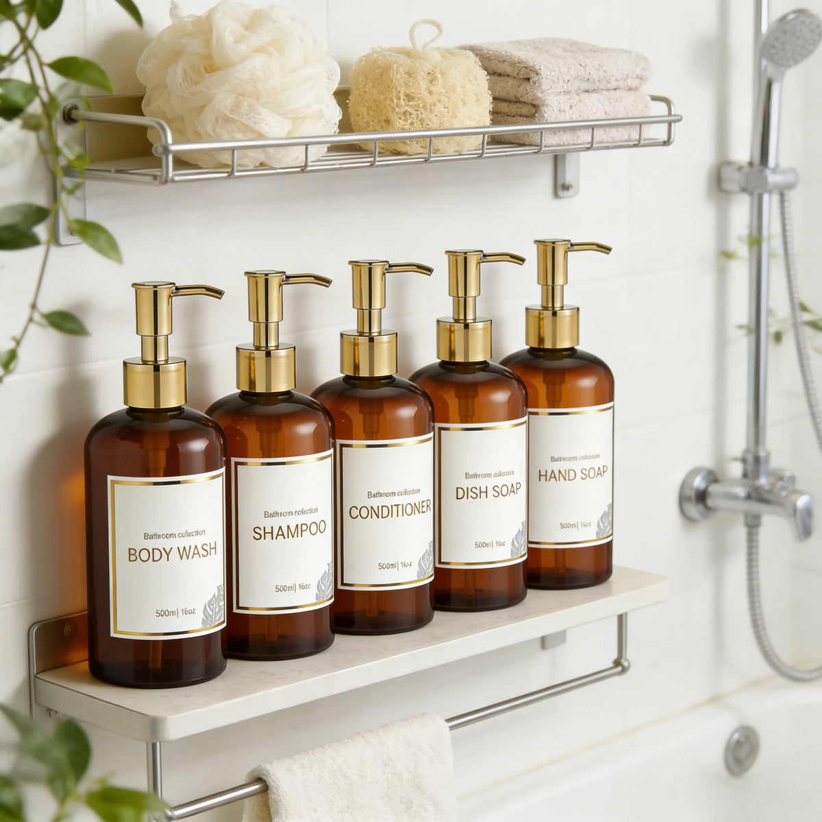 Refillable 500ml Soap & Lotion Dispenser