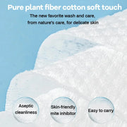 Soft Disposable Facial Cleansing Wipes — 100 Count