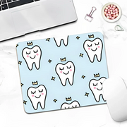 Dentist Dental DIY Desktop, Cute Mouse Pad, Extended Game Accessories, Writing Pad Writing Table Pad Kawaii Desk Mat