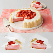 100/150Pcs Cake Slice Container Clear Triangle Dessert Box Reusable Food Packing Box Plastic Mousse Cheesecake Take Out Box