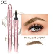 QIC Micro-Fork Liquid Eyebrow Pen — 6 Shades