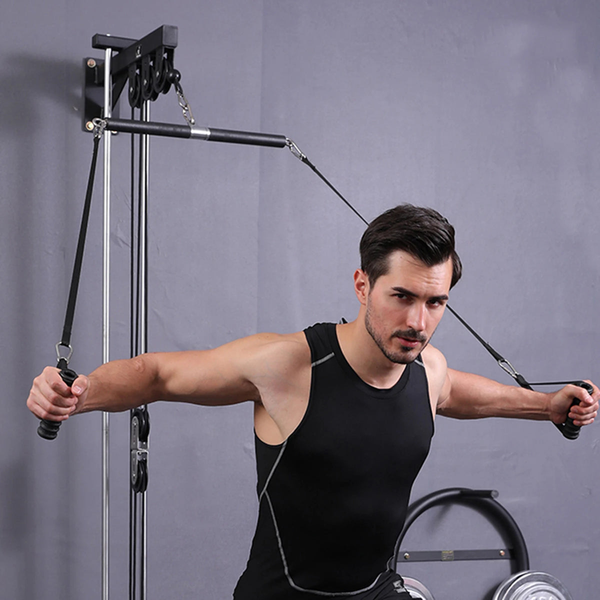 Tricep Rope Lat Pulldown Attachment