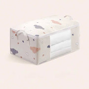 Nonwoven Quilt Storage Bag with Window — 55 × 35 × 25 cm, 1 Piece