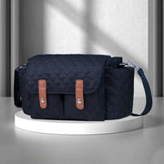 Large Capacity Stroller Storage Bag Convertible Shoulder Bag Crossbody Diaper Bags for Moms Baby Carriage Hanging Bag Accessory