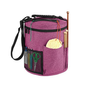 600D Oxford Yarn Storage Bag with Shoulder Strap — 26.5 × 31.5 cm