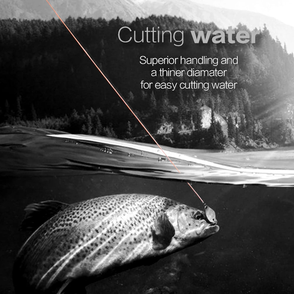 JOF PE Braided X4 Fishing Line, Abrasion Resist Durable Thin Fishing Line For Outdoor Fishing Accessories 300M 500M 1000M