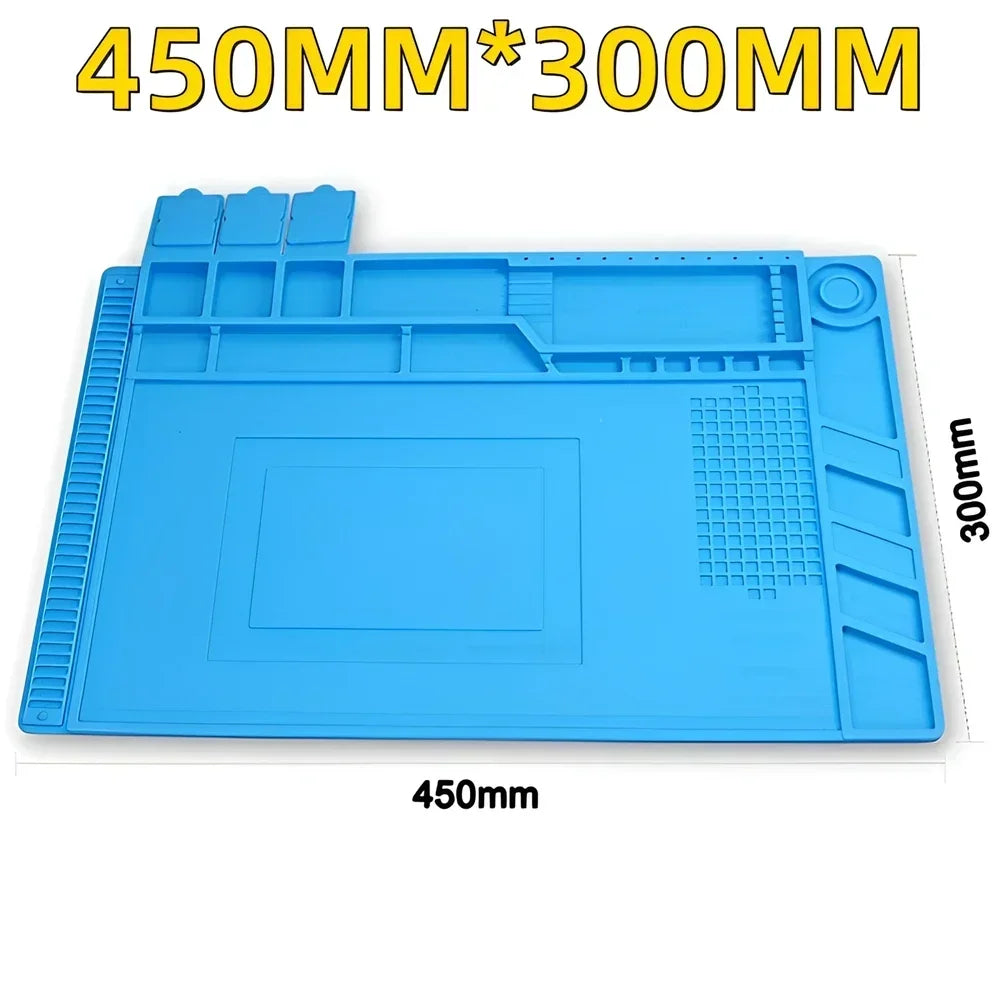 Silicone Electronics Repair Work Mat — Model and Size Options