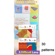 Animal-Pattern Origami Paper Kit — Selected 30- or 96-Sheet Pack