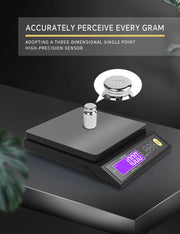 Rechargeable Stainless Steel Digital Kitchen Scale