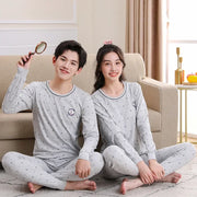 Teens Pajamas Long Sleeves 100% Cotton Pyjamas Big Kids Clothes Sets Children Boys Sleepwear Pajamas For Girls 10 12 14 16 Years