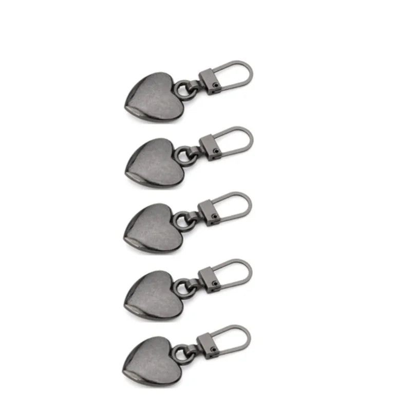 Replacement Zipper Pull Tabs — Selected Style, 5- or 10-Piece Pack