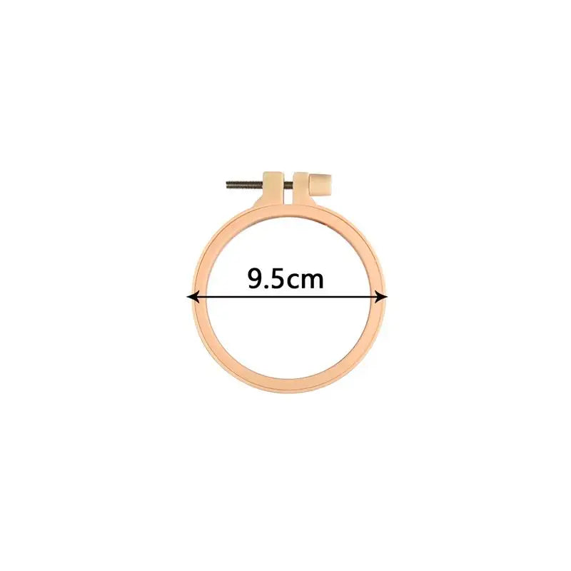 Plastic Embroidery Hoop — 7.3–27 cm, 1 Piece