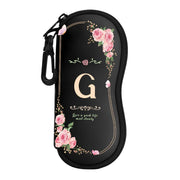 Neoprene Zipper Eyeglasses Pouch — Selected Print
