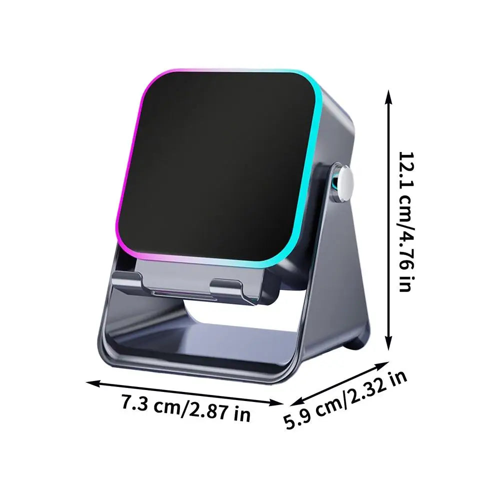 Induction Speaker Phone Stand — RGB Ambient Light