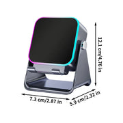 Induction Speaker Phone Stand — RGB Ambient Light
