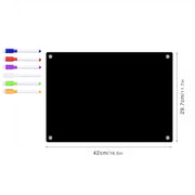 Magnetic Acrylic Refrigerator Planner