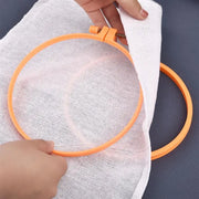 Plastic Embroidery Hoop — 7.3–27 cm, 1 Piece