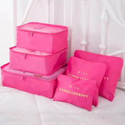Oxford Travel Packing Organizers — 6-Piece Set